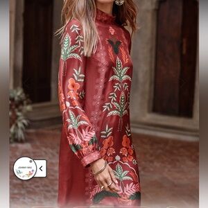 Johnny Was, KALOVA MINI Dress with Floral Design